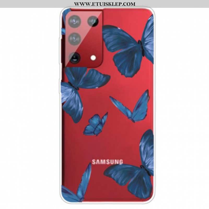 Futerały do Samsung Galaxy S21 Ultra 5G Dzikie Motyle